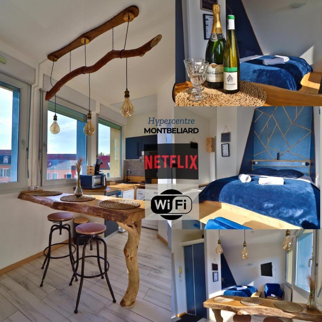 Superbe Studio Cosy Et Atypique 3 Etoiles Montbéliard Zewnętrze zdjęcie